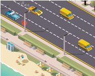Miami traffic racer versenyzõs HTML5 játék