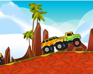 Monster truck racing game versenyzs HTML5 jtk