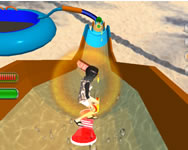 Water slide rush racing game játékok ingyen