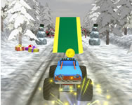 Christmas monster truck versenyzs HTML5 jtk