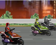 versenyzs - Power Rangers moto race