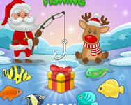 Santas christmas fishing versenyzs HTML5 jtk