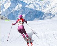 Slalom ski sport jtk versenyzs ingyen jtk