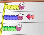 The worm race versenyzs jtkok