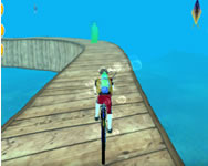 Underwater bicycle racing tracks bmx impossible stunt jtkok ingyen